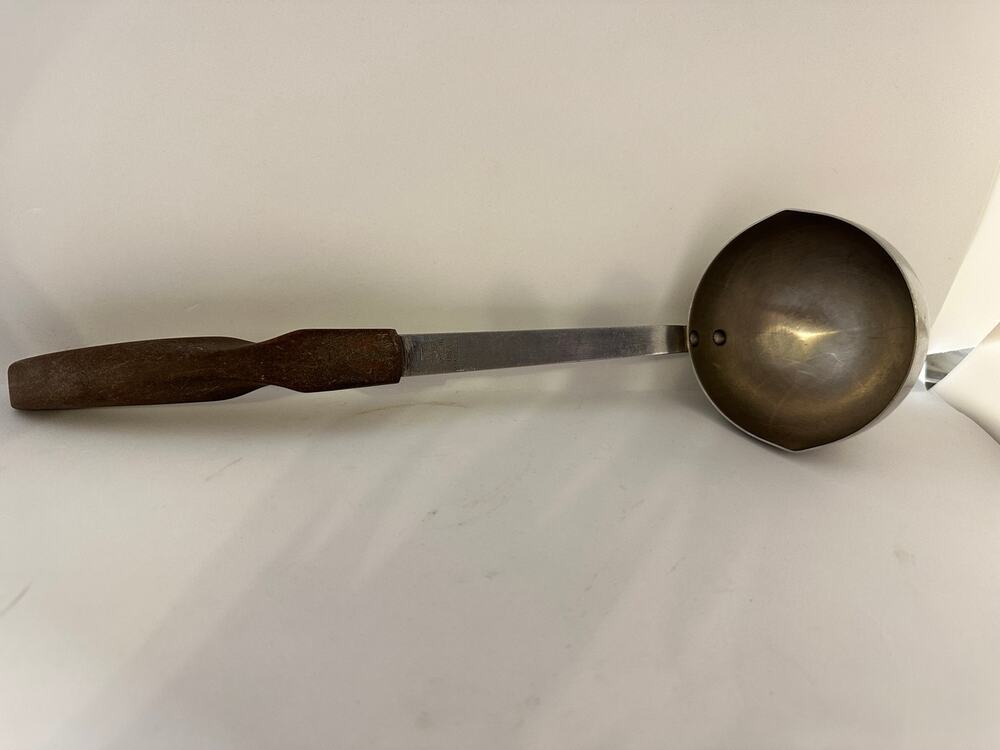 VTG Cutco Ladle No 15 Brown Handle Stainless Steel 12" Soup Spoon USA